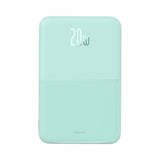 Baterie externa Baseus MagPro Magnetic PPCXZ05 (P10064101333-00), USB-C, 5000mAh, 20W, MagSafe, Cable Type-C, 3A, 30cm, Menta