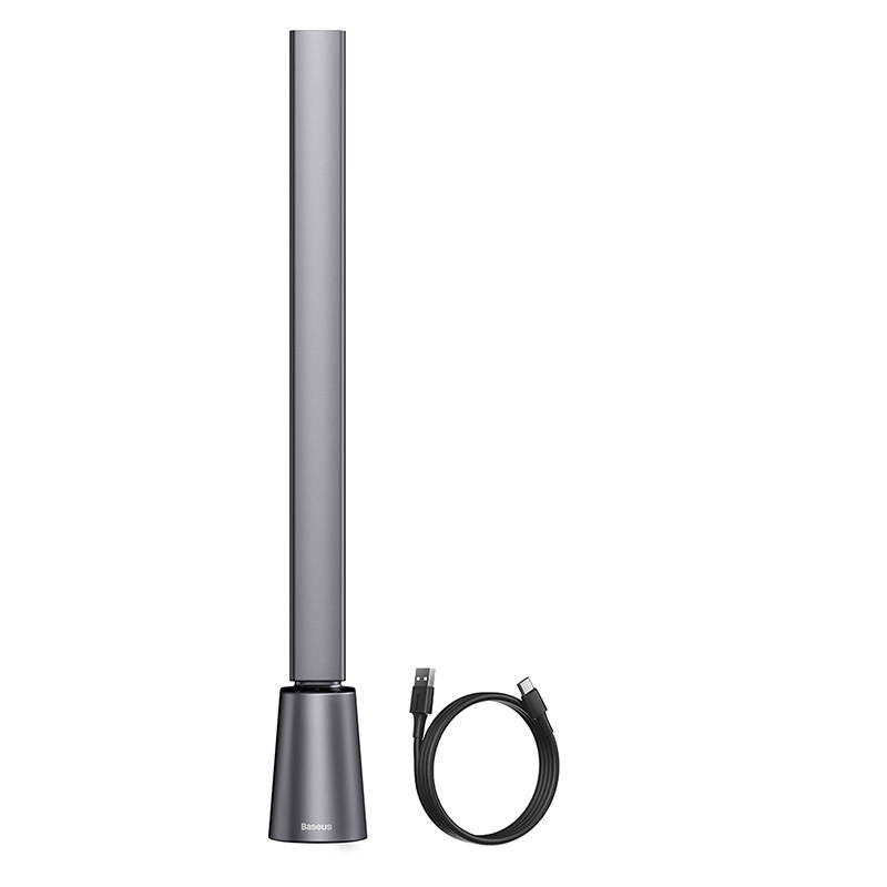 Gadget Baseus Desk Lamp Smart Eye (DGZG-0G), Rechargeable, 2200mAh, Type-C Cable, Gri
