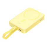 Baterie externa Baseus Magnetic Mini (P10022109Y23-00), MagSafe, USB-C, 10000mAh, 20W, Galben