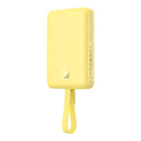 Baterie externa Baseus Magnetic Mini (P10022109Y23-00), MagSafe, USB-C, 10000mAh, 20W, Galben