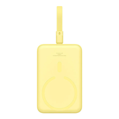 Baterie externa Baseus Magnetic Mini (P10022109Y23-00), MagSafe, USB-C, 10000mAh, 20W, Galben
