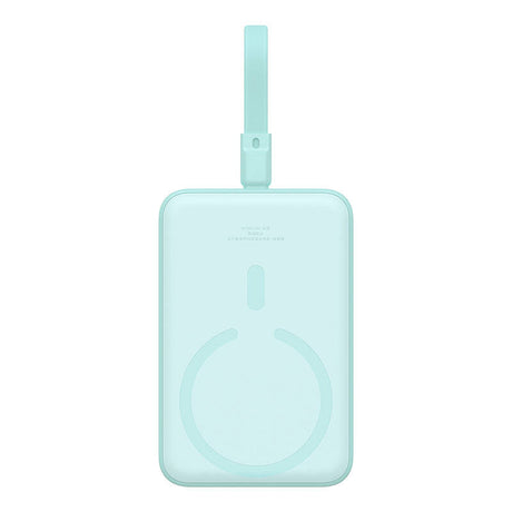 Baterie externa Baseus Magnetic Mini (P10022109333-00), MagSafe, USB-C, 10000mAh, 20W, Menta