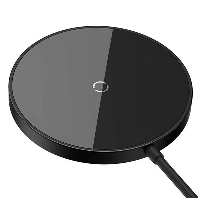Incarcator Baseus Magnetic Wireless Mini 3 (CCJJ040001), Type-C, 15W, 2A, 115-205 kHz, Negru