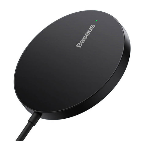 Incarcator Baseus Magnetic Wireless Mini 3 (CCJJ040001), Type-C, 15W, 2A, 115-205 kHz, Negru