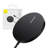 Incarcator Baseus Magnetic Wireless Mini 3 (CCJJ040001), Type-C, 15W, 2A, 115-205 kHz, Negru