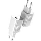 Incarcator Baseus (CCALL-BX02), USB-A Quick Charge 3.0, 24W, Alb