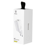 Incarcator Baseus (CCALL-BX02), USB-A Quick Charge 3.0, 24W, Alb