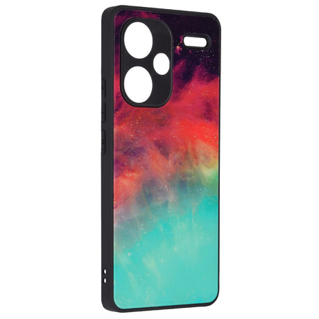 Husa de protectie Techsuit Glaze Series compatibil cu Xiaomi Redmi Note 13 Pro+ 5G, Fiery Ocean