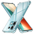 Husa de protectie Techsuit Shockproof Clear Silicone compatibil cu Xiaomi Redmi Note 13 Pro 4G / Poco M6 Pro 4G, Transparent