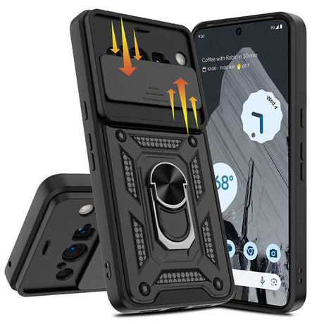 Husa de protectie Techsuit CamShield Series compatibil cu Google Pixel 8 Pro, Negru