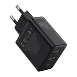 Incarcator Baseus (P10111402113-00), GaN, 2x USB, Type-C, Fast Charging, 30W, Cluster Black