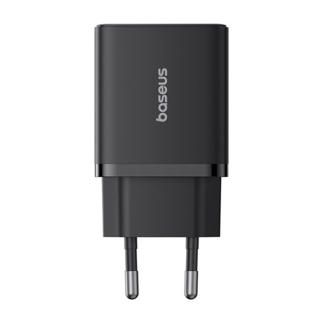 Incarcator Baseus (P10111402113-00), GaN, 2x USB, Type-C, Fast Charging, 30W, Cluster Black