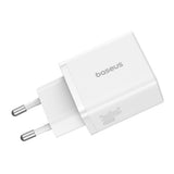 Incarcator Baseus (P10111404213-00), USB, Type-C, Fast Charge 30W, Moon White