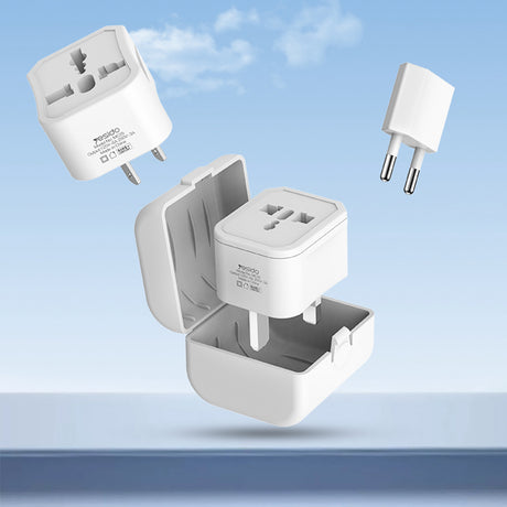 Adaptor Yesido Universal (MC25), AC CN/US/EU/UK, 750W, Alb