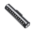Gadget Yesido Parking Number (C202), for Dashboard, Small Size, Number Hiding, Weather-Resistant, Removable Adhesive, Negru