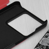 Husa de protectie Techsuit eFold Series compatibil cu Xiaomi Redmi Note 13 Pro 5G / Poco X6, Rosu