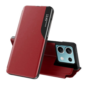 Husa de protectie Techsuit eFold Series compatibil cu Xiaomi Redmi Note 13 5G, Rosu