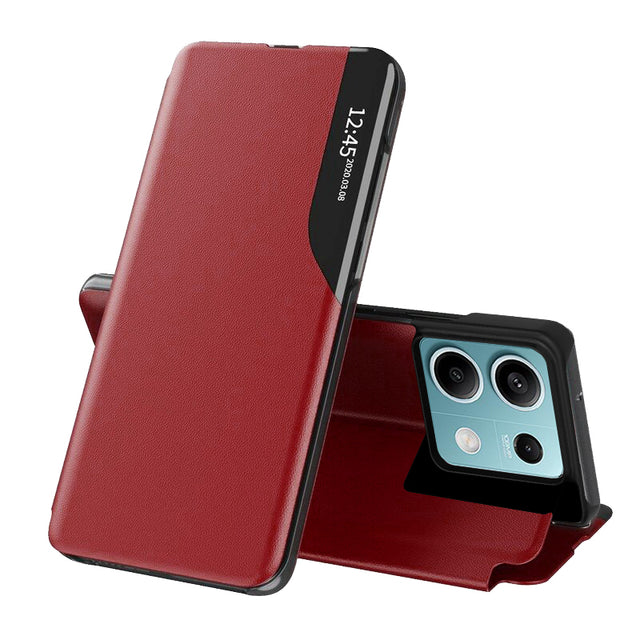 Husa de protectie Techsuit eFold Series compatibil cu Xiaomi Redmi Note 13 5G, Rosu