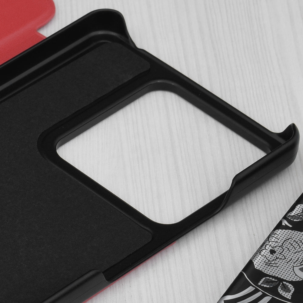 Husa de protectie Techsuit eFold Series compatibil cu Xiaomi Redmi Note 13 5G, Rosu