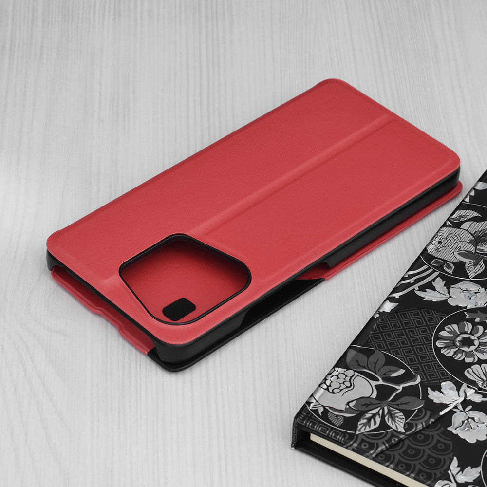 Husa de protectie Techsuit eFold Series compatibil cu Xiaomi Redmi Note 13 4G, Rosu