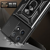 Husa de protectie Techsuit CamShield Series compatibil cu Xiaomi Poco X6 Pro, Negru