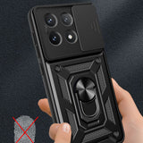 Husa de protectie Techsuit CamShield Series compatibil cu Xiaomi Poco X6 Pro, Negru