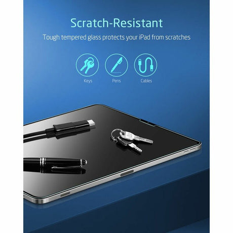 Husa de protectie tableta ESR Tempered Glass 9H (set de 2) compatibil cu iPad Air 4 / 5 (2020/2022) / Pro 11 (2018 / 2020 / 2021 / 2022), Transparent