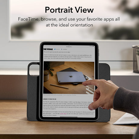 Husa de protectie tableta ESR Shift Magnetic compatibil cu iPad Pro 11 (2024) / iPad Pro 11 (2025), Rosu