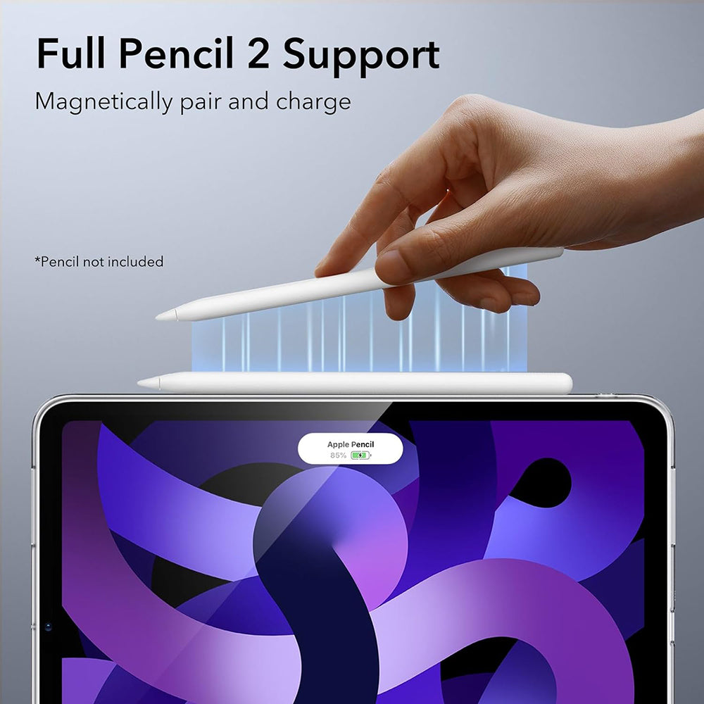 Husa de protectie tableta ESR Project Zero compatibil cu iPad Air 4 (2020) / Air 5 (2022) / Air 11 (2024) / Air 11 (2025) / Air 11 (2026), Negru Mat