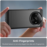 Husa de protectie Techsuit Carbon Silicone compatibil cu Xiaomi Redmi A3 / Redmi A3x, Negru