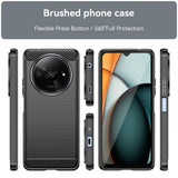 Husa de protectie Techsuit Carbon Silicone compatibil cu Xiaomi Redmi A3 / Redmi A3x, Negru