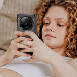 Husa de protectie Techsuit Carbon Silicone compatibil cu Xiaomi Redmi A3 / Redmi A3x, Negru