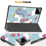 Husa de protectie tableta Techsuit FoldPro compatibil cu Xiaomi Pad 6S Pro 12.4, Unicorn