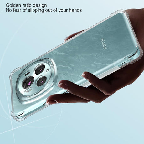 Husa de protectie Techsuit Shockproof Clear Silicone compatibil cu Honor Magic6 Pro, Transparent