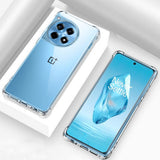 Husa de protectie Techsuit Shockproof Clear Silicone compatibil cu OnePlus 12R, Transparent