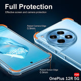 Husa de protectie Techsuit Shockproof Clear Silicone compatibil cu OnePlus 12R, Transparent