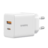 Incarcator Baseus (P10111403213-00), USB, Type-C, Fast Charge 20W, Moon White