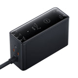 Incarcator Baseus Charging Station (P10163901113-00), GaN, 3x USB-C, USB, DC, 240W, 1m, Negru