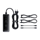 Incarcator Baseus Charging Station (P10163901113-00), GaN, 3x USB-C, USB, DC, 240W, 1m, Negru