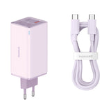 Incarcator Baseus GaN6 Pro (P10162705532-00), Type-C Cable Included, 2x USB, 2x Type-C, 100W, 100W, 20V, 5A, 1m, Mov