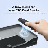 Gadget Baseus Car Organizer T-Space (C20251301811-00), ETC Card Reader, Phone Holder, Gri