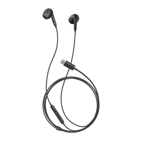 Casti Baseus Wired Earphones Encok CZ17 (A00170000113-Z1), Type-C, 20Hz-20kHz, Cluster Black