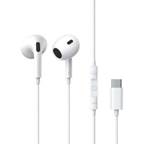 Casti Baseus Wired Earphones Encok CZ17 (A00170000213-Z1), Type-C, half-in-ear, 1.1m, 20Hz-20kHz, Moon White