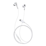 Casti Baseus Wired Earphones Encok CZ17 (A00170000213-Z1), Type-C, half-in-ear, 1.1m, 20Hz-20kHz, Moon White