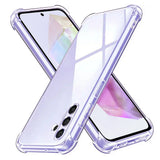 Husa de protectie Techsuit Shockproof Clear Silicone compatibil cu Samsung Galaxy A35 5G, Transparent