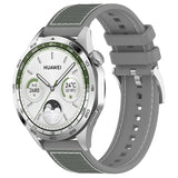 Curea smartwatch Techsuit Watchband 22mm (W051) compatibil cu Huawei Watch GT 2 (46mm)/GT 2 Pro/GT 3 Pro (46mm)/Ultimate, Xiaomi Watch S1, Gri