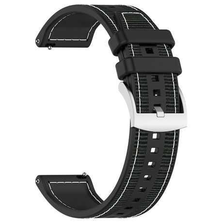 Curea smartwatch Techsuit Watchband 22mm (W051) neagră
