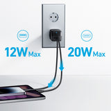 Incarcator Anker 323 (A2331G11), Type-C, USB, Fast Charging, 33W, Negru