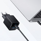 Incarcator Anker 323 (A2331G11), Type-C, USB, Fast Charging, 33W, Negru