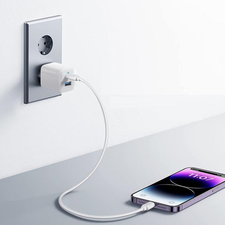 Incarcator Anker (A2331G21), Type-C / USB, 33W, Alb